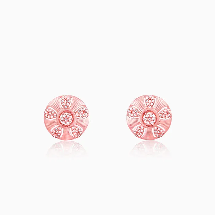 Rose Gold Vinca Earrings Giva