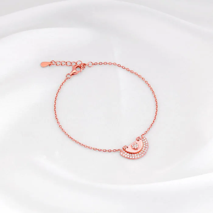 Rose Gold You're The One Bracelet Giva