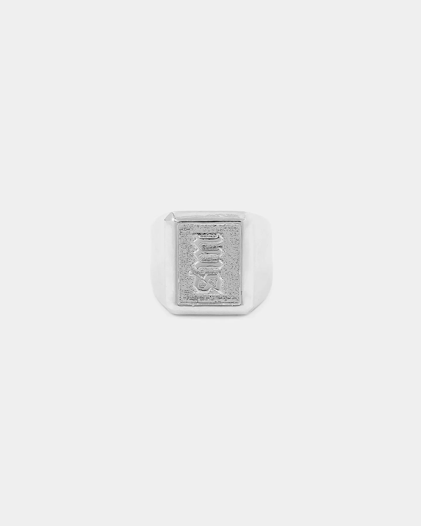 Saint Morta SM Signature Ring White Gold