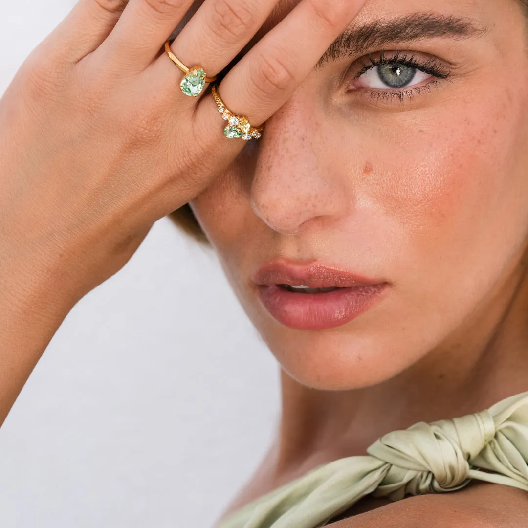 Sandra Ring / Chrysolite   Jonquil Caroline Svedbom