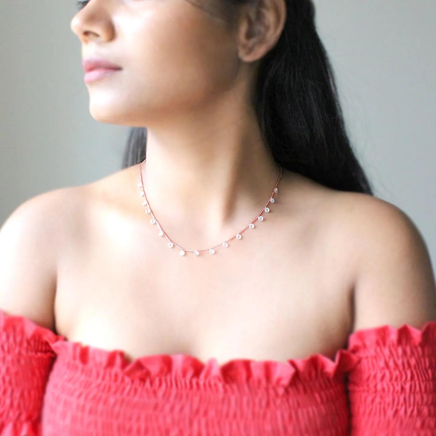 Silver and Rose Gold Regal Queen Duo Giva