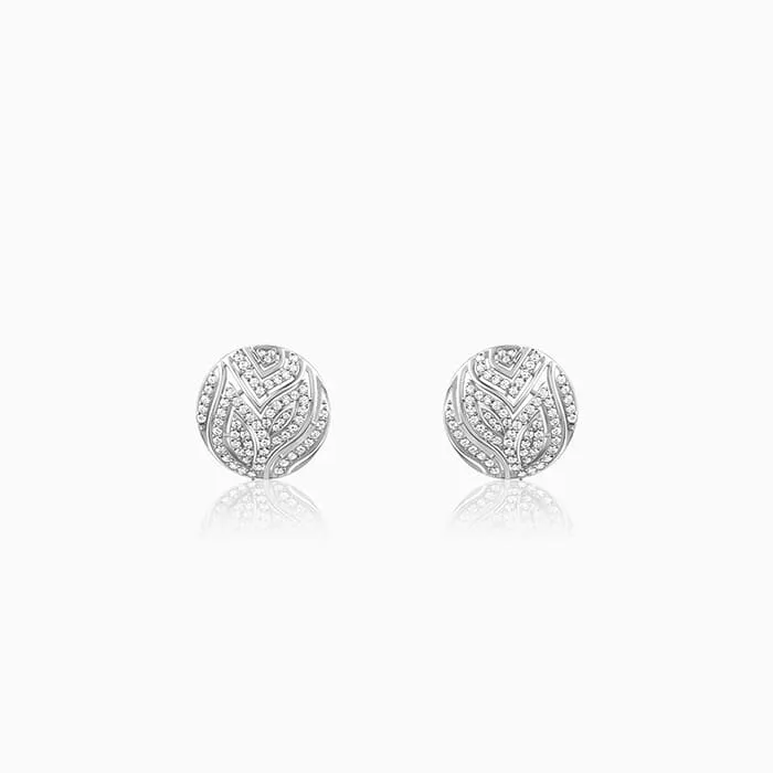 Silver Art Nouveau Earrings Giva