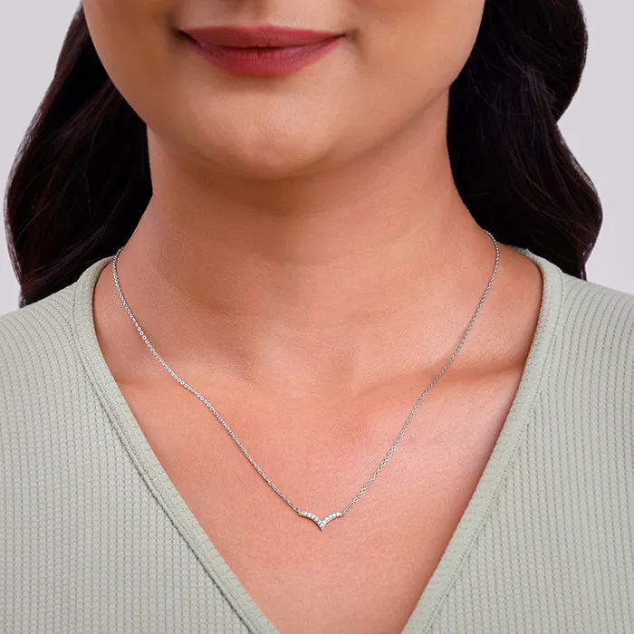 Silver Avya Necklace Giva