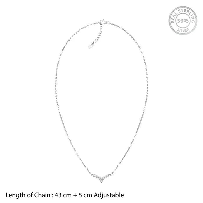 Silver Avya Necklace Giva
