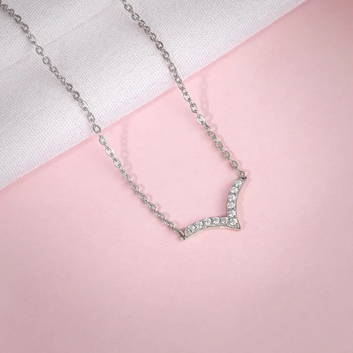 Silver Avya Necklace Giva