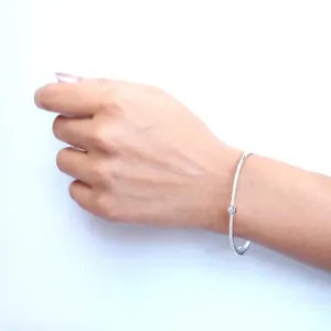 Silver Aww So Cute Bangle Bracelet Giva