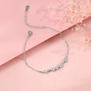 Silver Beautiful Glittering Bracelet Giva