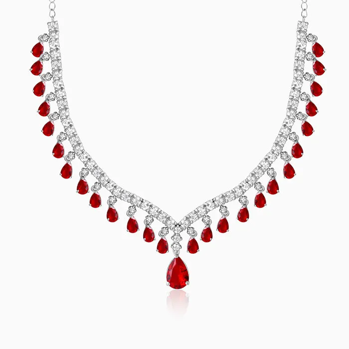 Silver Better Half Necklace Giva