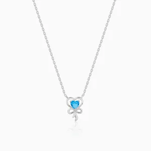 Silver Bonded Hearts Necklace Giva