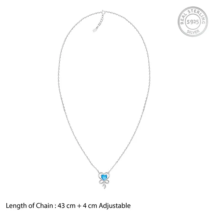 Silver Bonded Hearts Necklace Giva