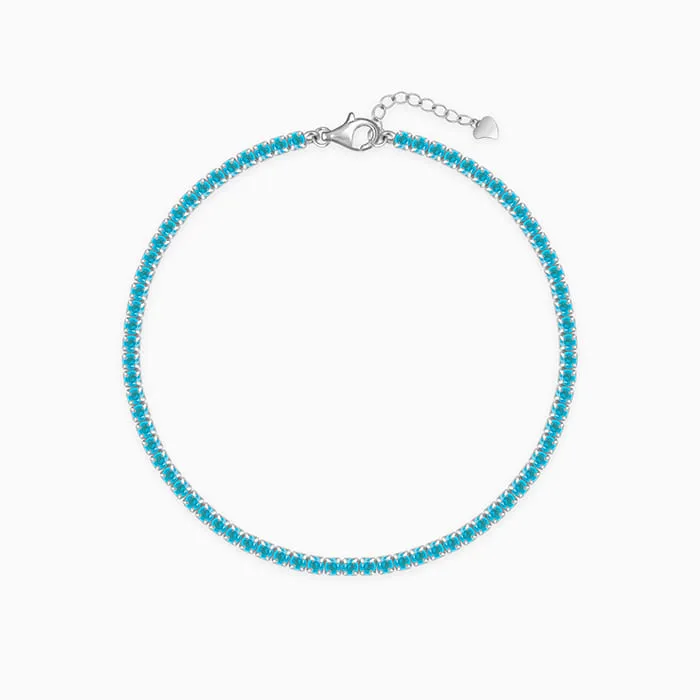 Silver Celebrate in Blue Bracelet Giva