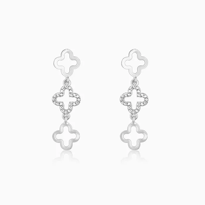 Silver Celtic Star Earrings Giva
