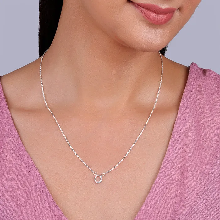 Silver Chandra Necklace Giva