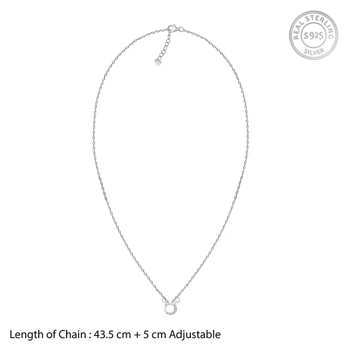 Silver Chandra Necklace Giva