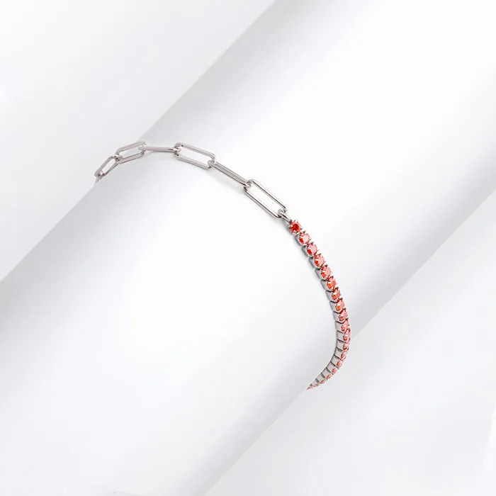 Silver Colour Glamour Bracelet Giva