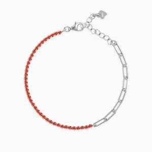 Silver Colour Glamour Bracelet Giva