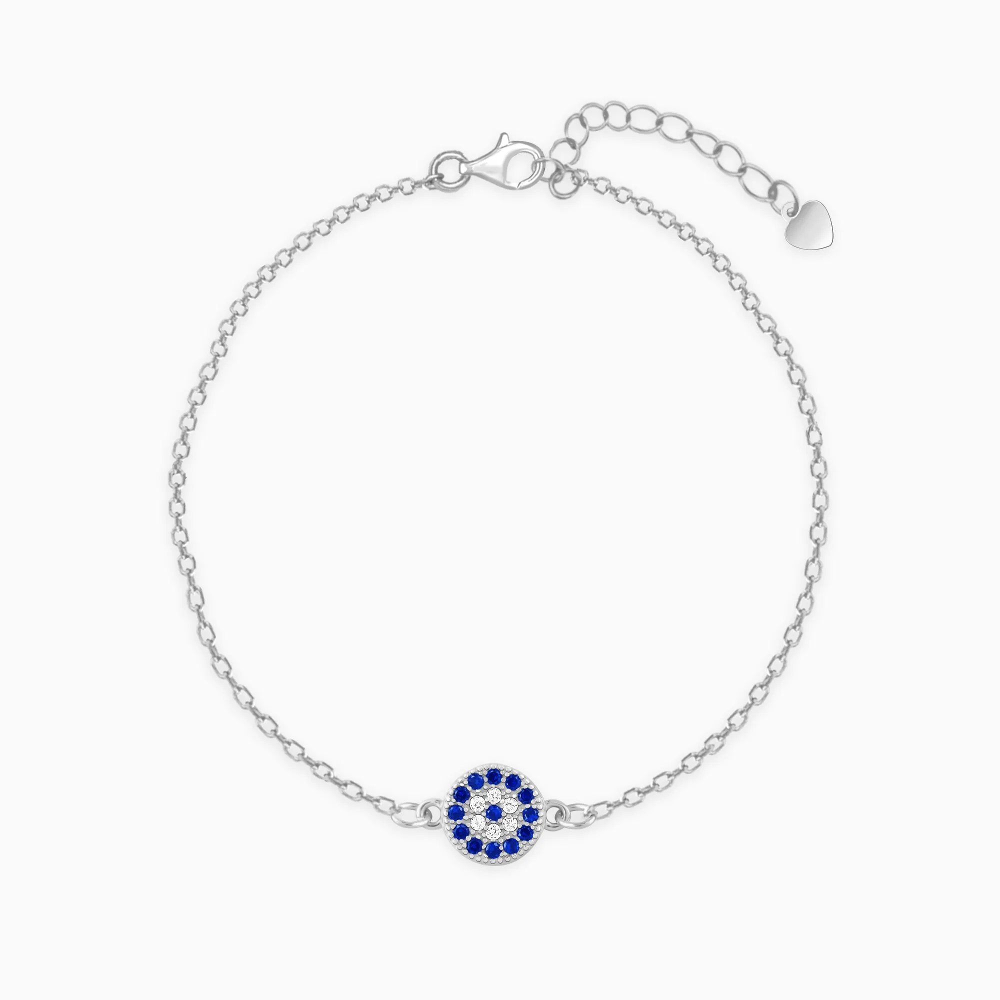 Silver Evil Eye Bracelet Giva
