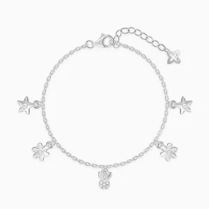 Silver Fascinating Star Bracelet Giva