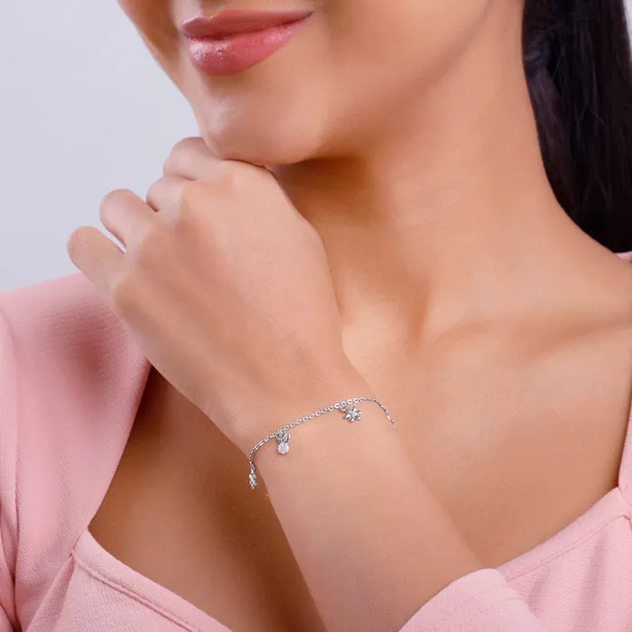 Silver Fascinating Star Bracelet Giva