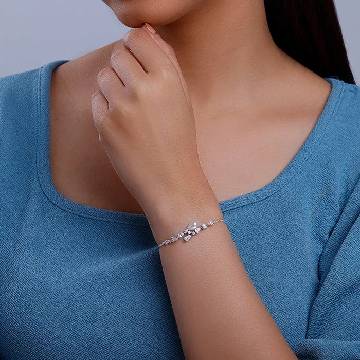 Silver Glamour Glow Bracelet Giva