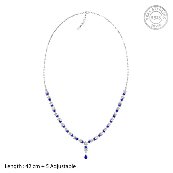 Silver Glamour In Colour Necklace Giva