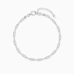 Silver Interlinked Chain Bracelet Giva