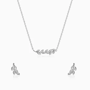 Silver Leaf Set Giva