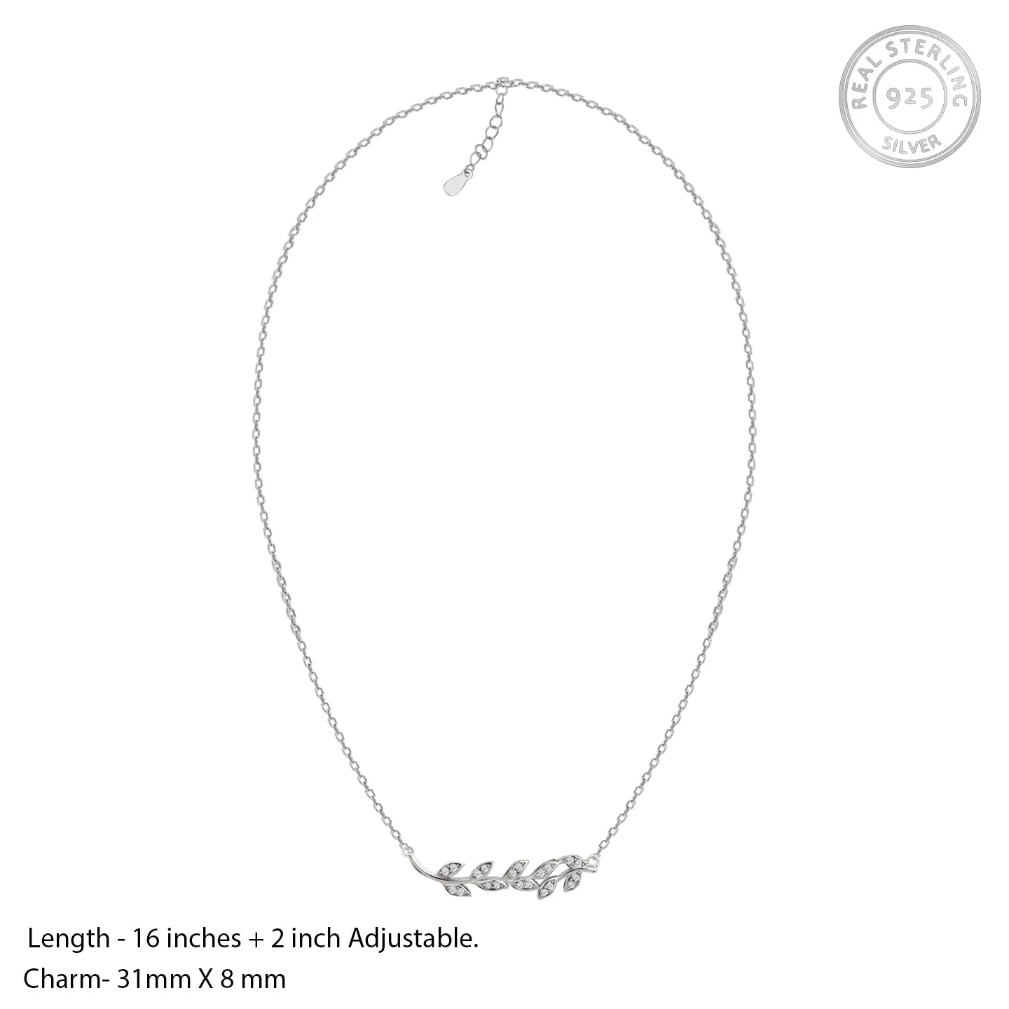 Silver Leaf Set Giva