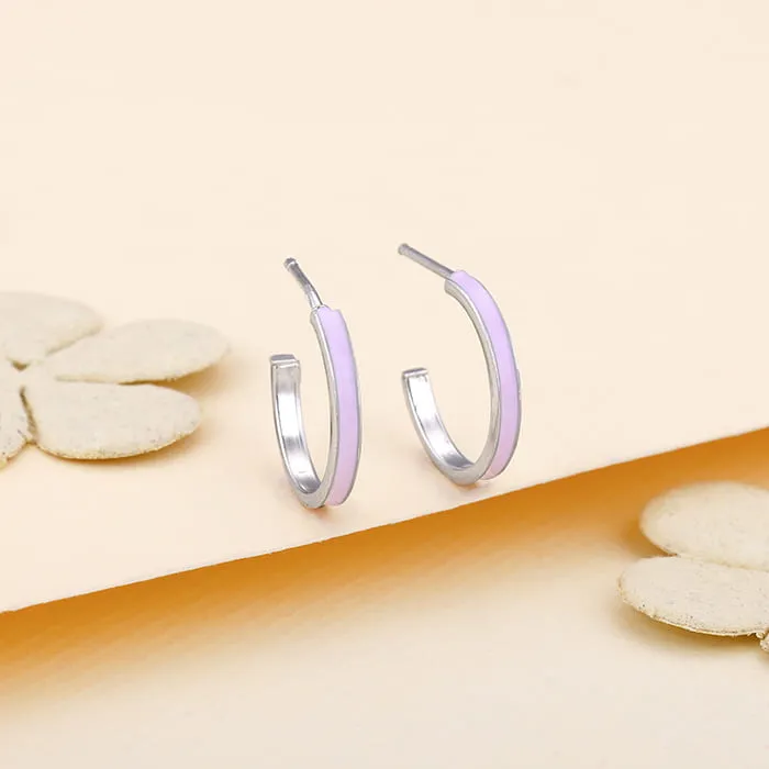Silver Pixie Kids Hoop Earrings (4-12 yrs) Giva