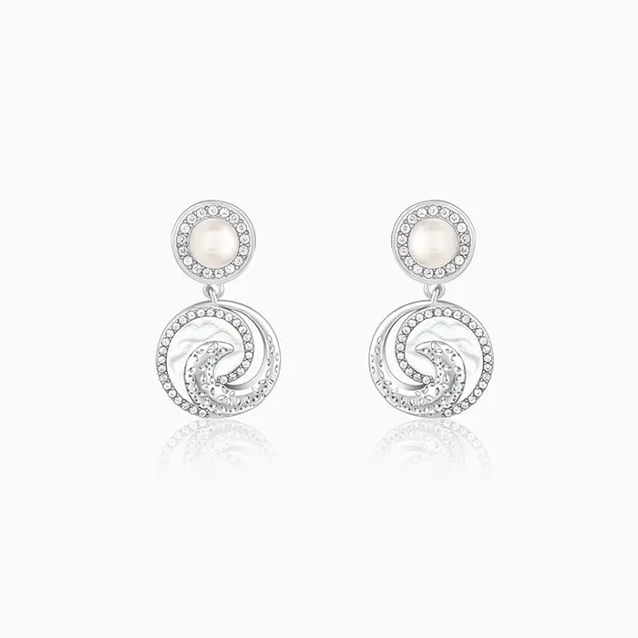 Silver Rising Tide Earrings Giva