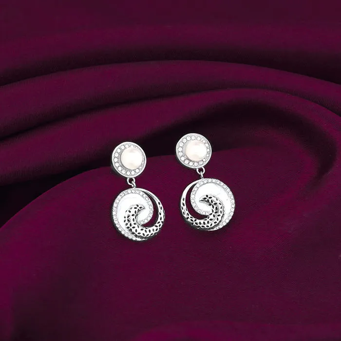 Silver Rising Tide Earrings Giva