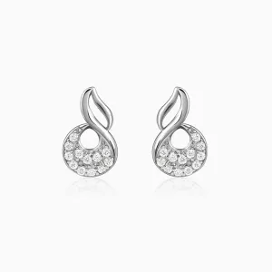 Silver Swirlshine Earrings Giva