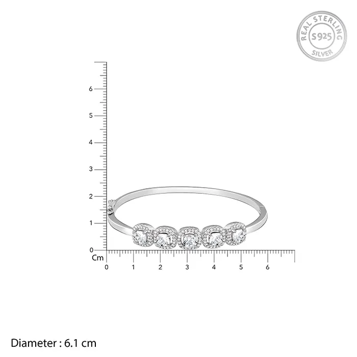 Silver Tales of Love Bracelet Giva