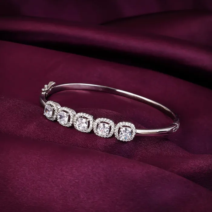 Silver Tales of Love Bracelet Giva