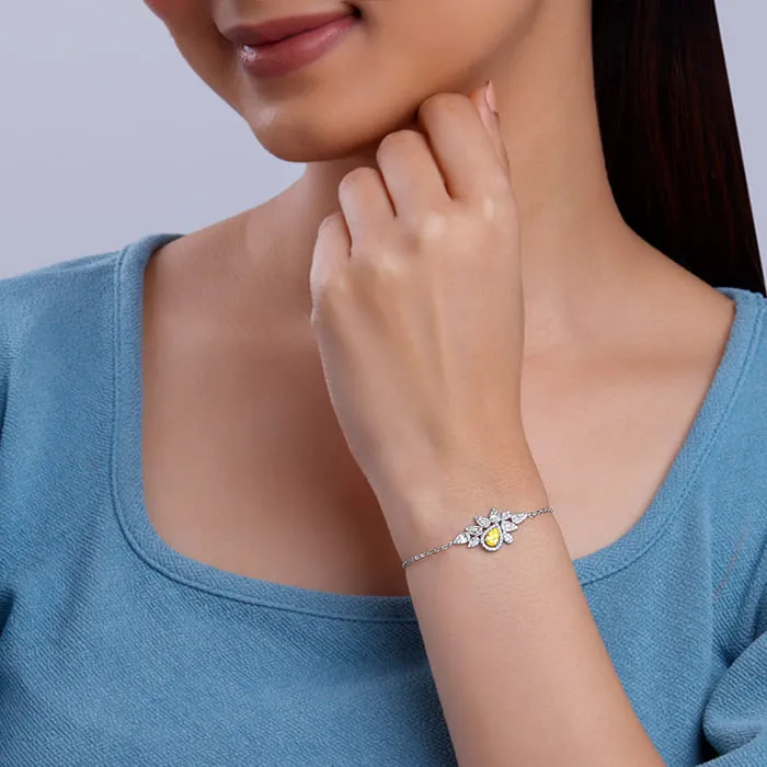 Silver The Fleur Bracelet Giva