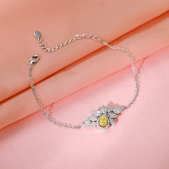 Silver The Fleur Bracelet Giva