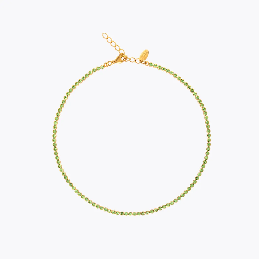 Siri Necklace / Peridot Caroline Svedbom