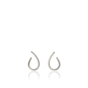 Small Kharisma Silver Hoops
