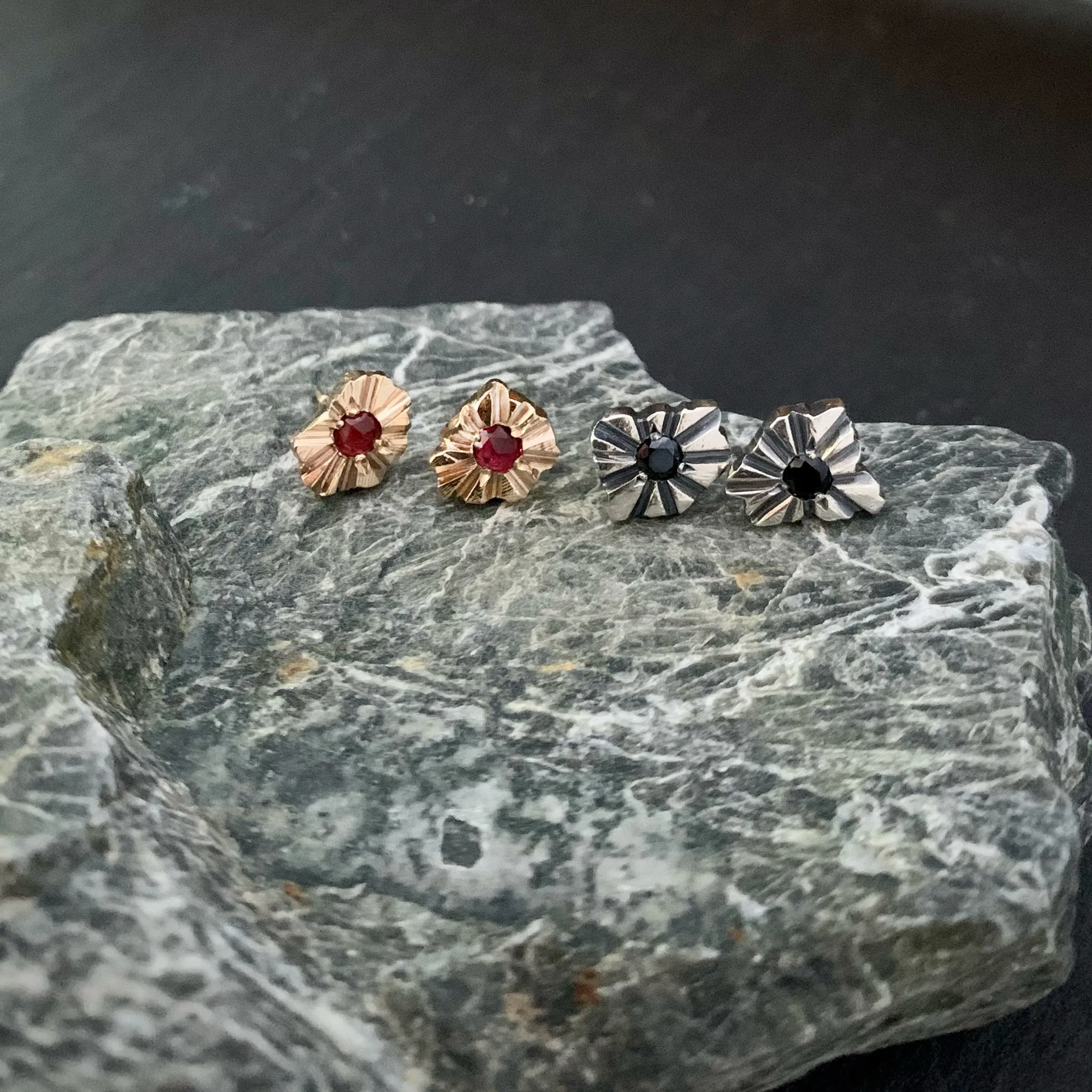 Spinel Infinite Matter Studs Pieces of Eight