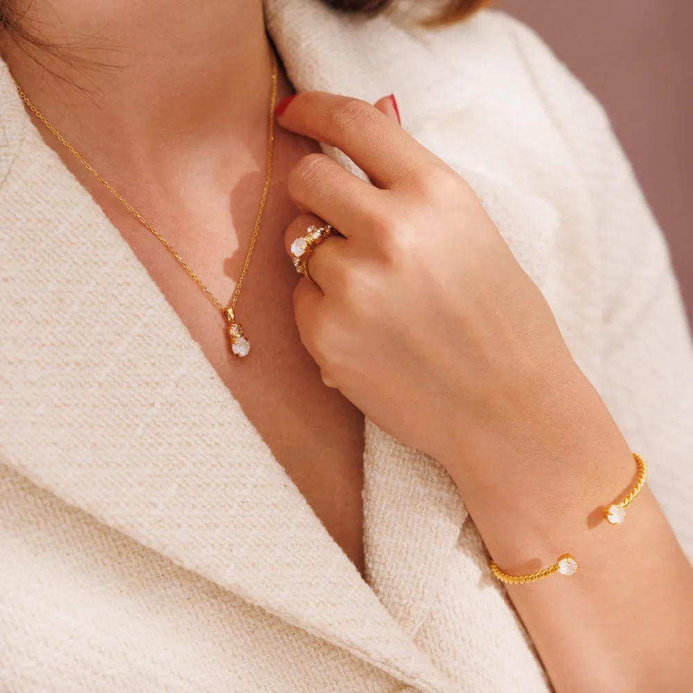 Stardust Ring / Electric White Combo Caroline Svedbom