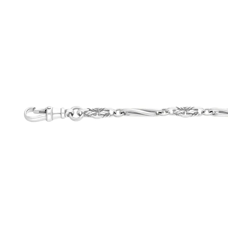 Sterling Silver Twist Byzantine Handmade Bracelet