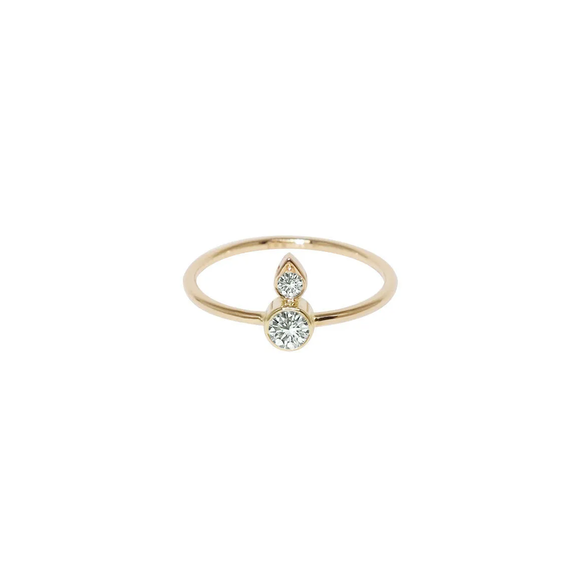 Tears 14K Gold Ring
