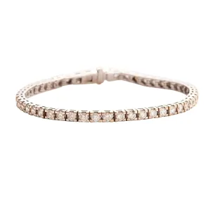 Tennis Bracelet White Gold, White