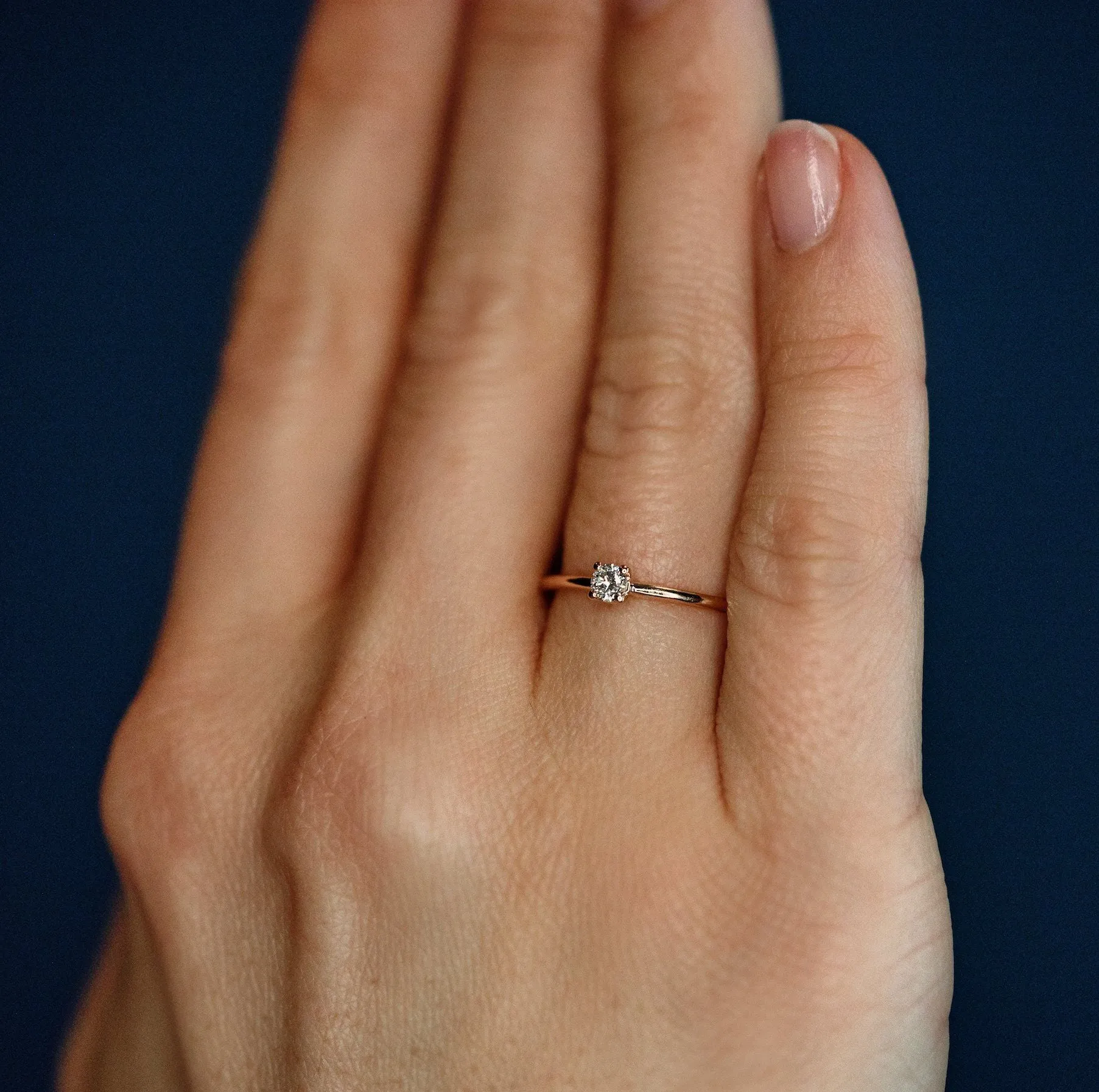 The Classic 4 Prongs - 18K Gold / 48