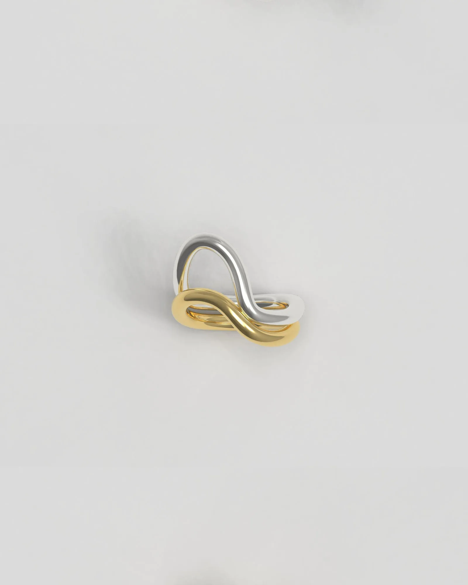 Thorn Band II Silver Ring