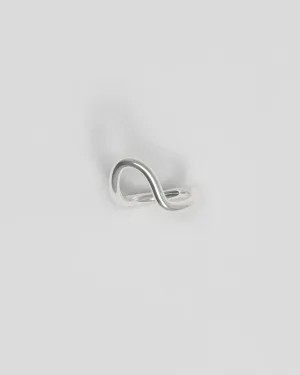 Thorn Band II Silver Ring