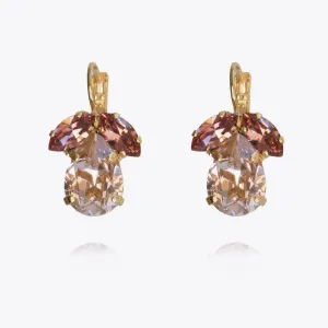 Timo Earrings / Vintage Rose Caroline Svedbom