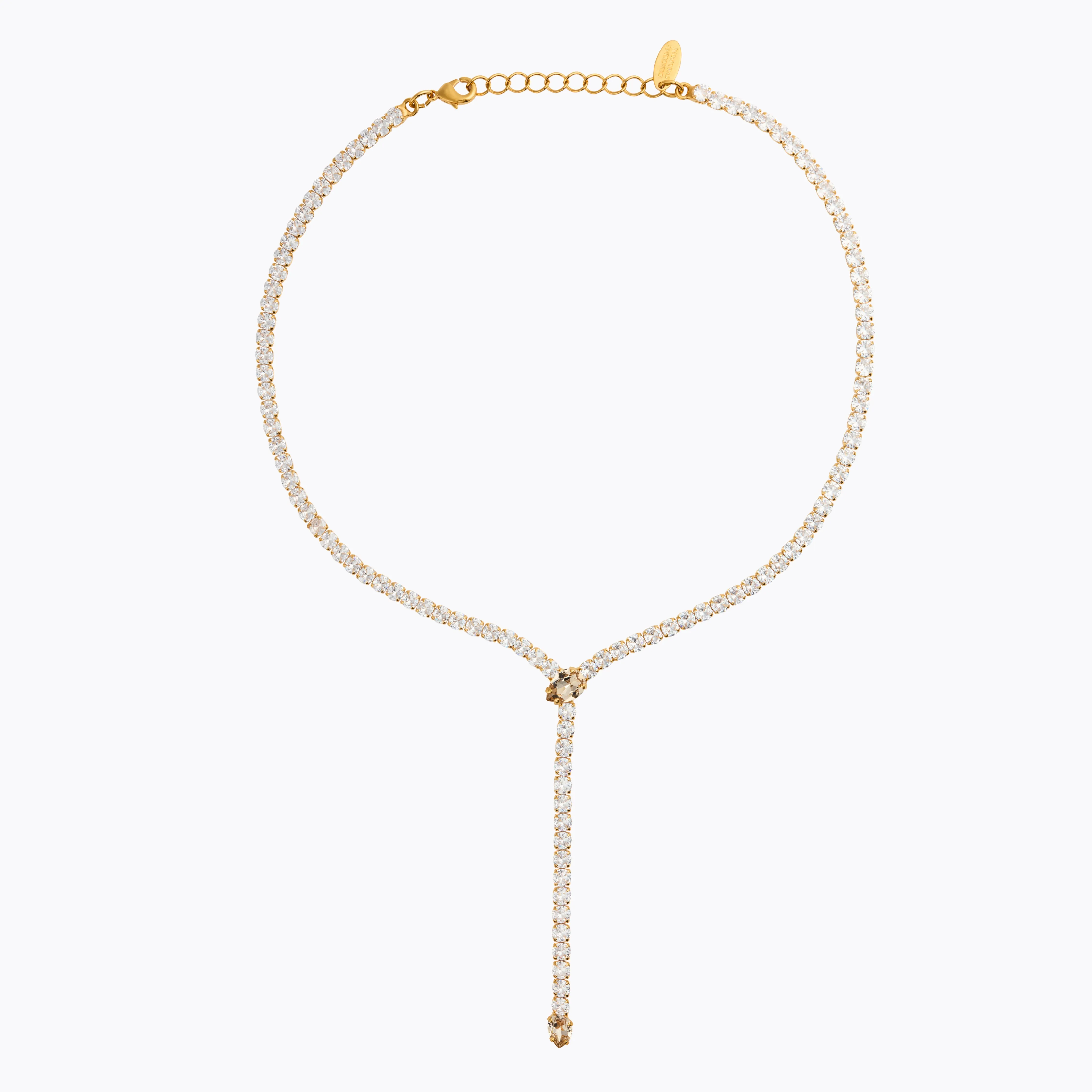 Together With You Necklace / Crystal   Silk Caroline Svedbom