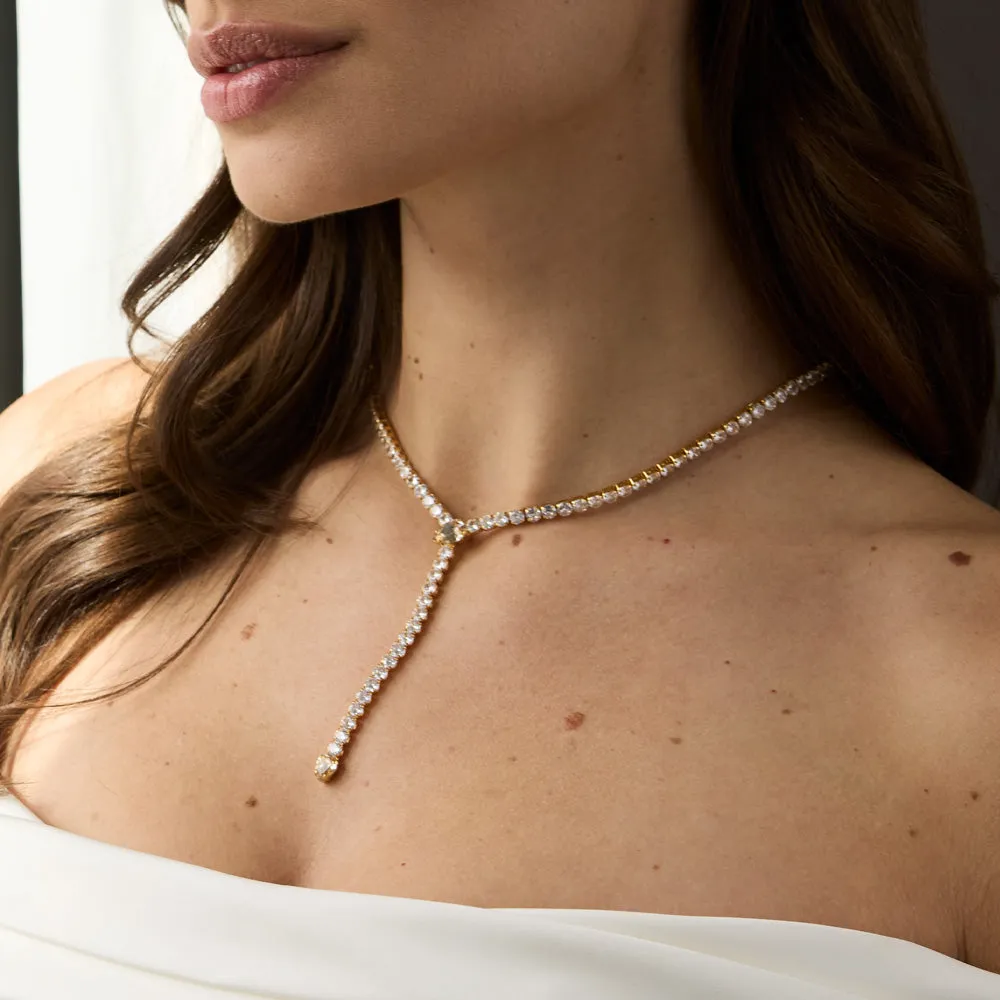 Together With You Necklace / Crystal   Silk Caroline Svedbom