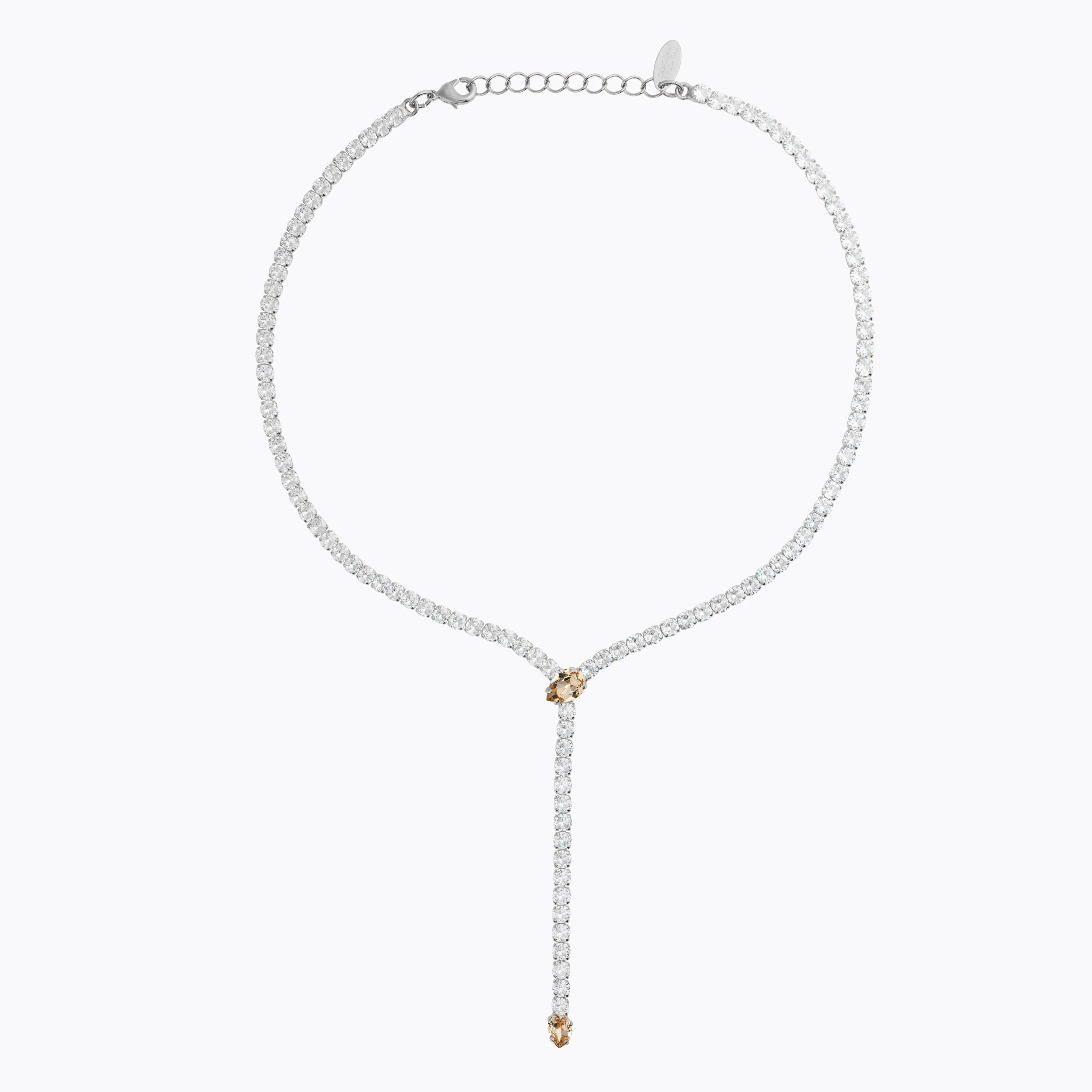 Together With You Necklace / Crystal   Silk Caroline Svedbom